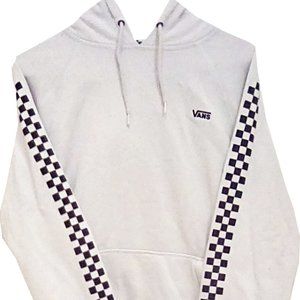 VANS Hooded Sweatshirt White Medium  Excellent Condition